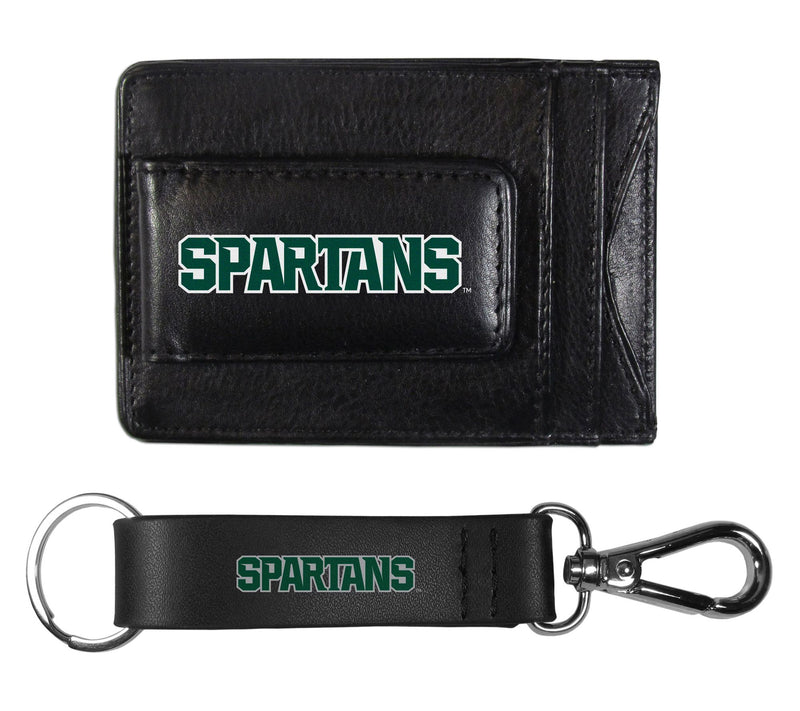 Siskiyou Sports College Leather Cash Cardholder& Strap Key — View 3