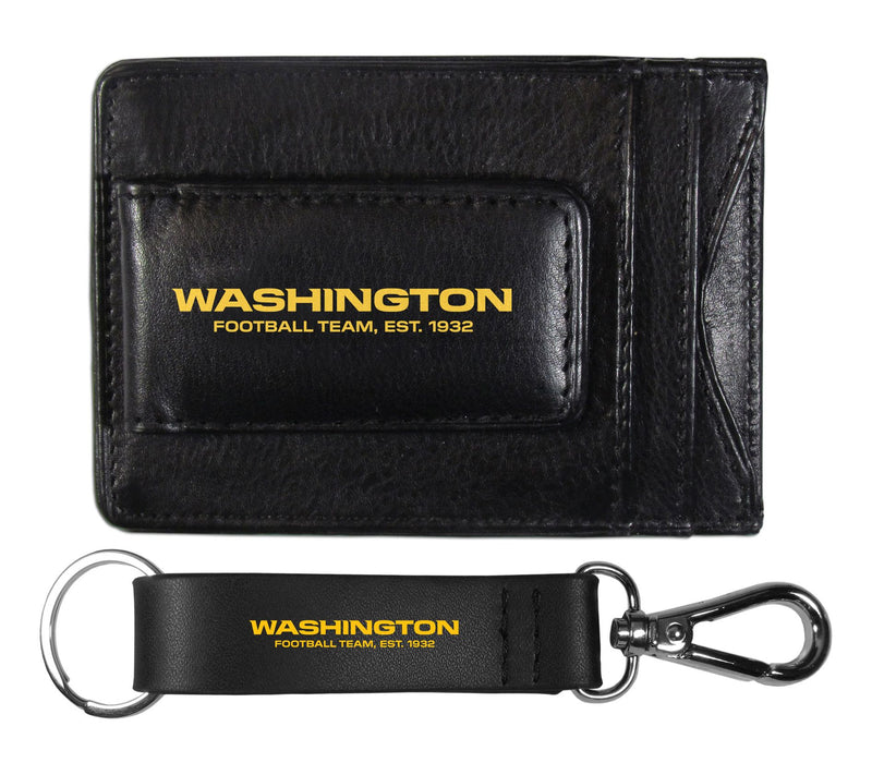 Siskiyou Sports NFL Leather Cash Cardholder & Strap Key Chain — View 33