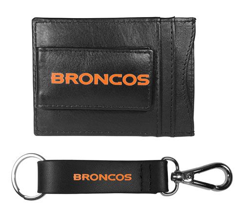 Siskiyou Sports NFL Leather Cash Cardholder & Strap Key Chain — View 7