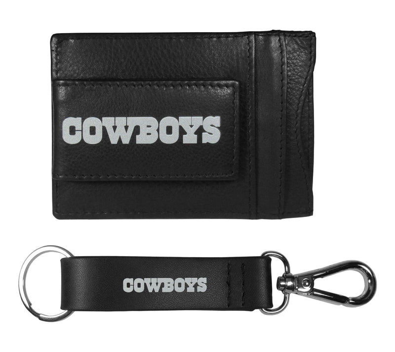 Siskiyou Sports NFL Leather Cash Cardholder & Strap Key Chain — View 40