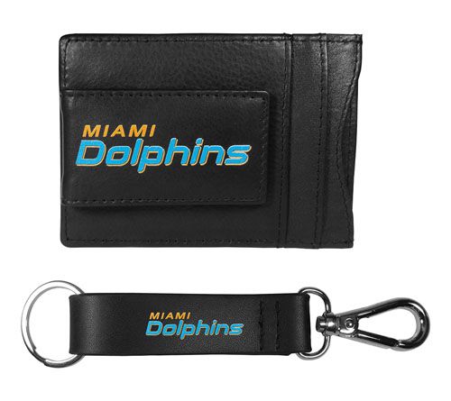 Siskiyou Sports NFL Leather Cash Cardholder & Strap Key Chain — View 12