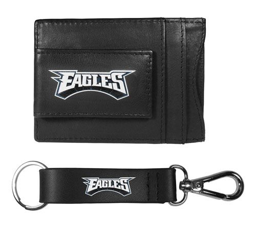 Siskiyou Sports NFL Leather Cash Cardholder & Strap Key Chain — View 14