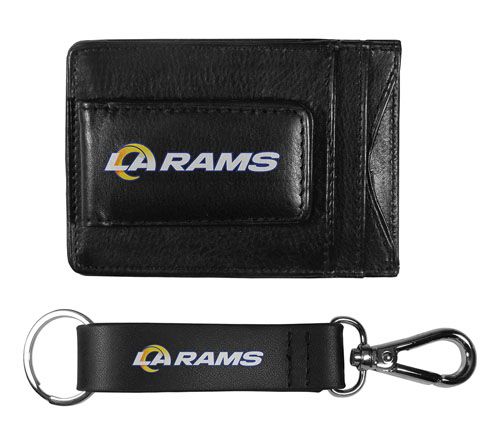 Siskiyou Sports NFL Leather Cash Cardholder & Strap Key Chain — View 15