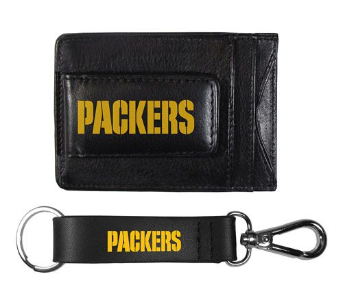 Siskiyou Sports NFL Leather Cash Cardholder & Strap Key Chain — View 18