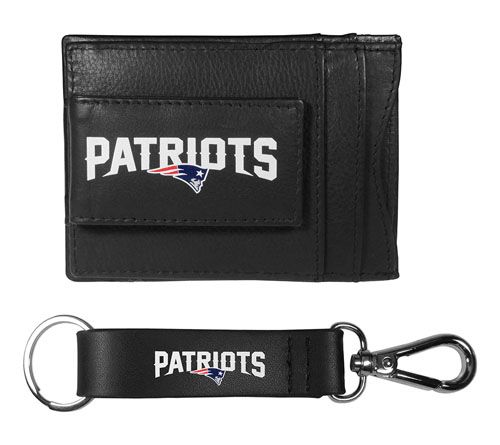 Siskiyou Sports NFL Leather Cash Cardholder & Strap Key Chain — View 19