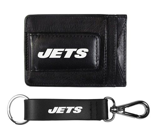 Siskiyou Sports NFL Leather Cash Cardholder & Strap Key Chain — View 20