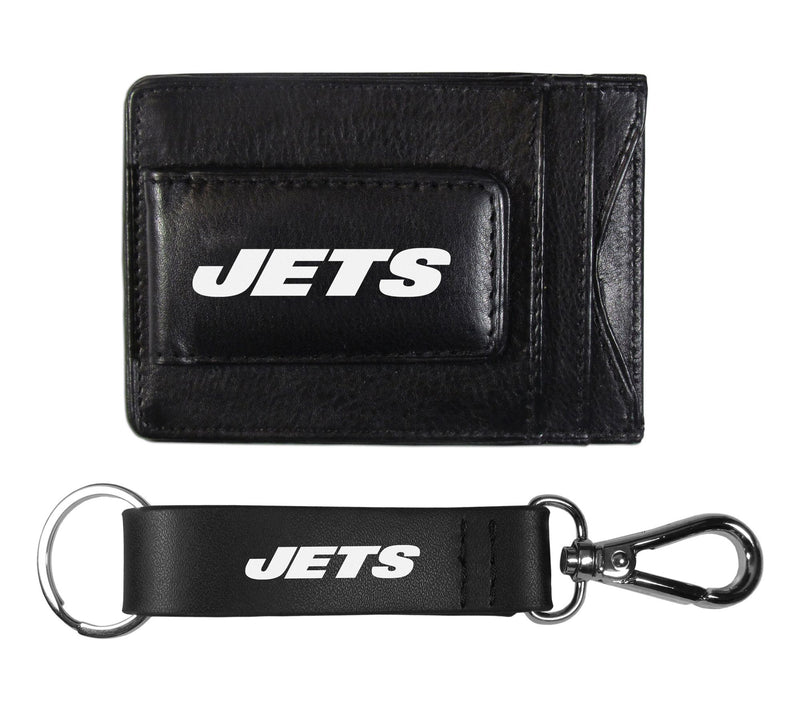 Siskiyou Sports NFL Leather Cash Cardholder & Strap Key Chain — View 51