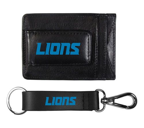 Siskiyou Sports NFL Leather Cash Cardholder & Strap Key Chain — View 22