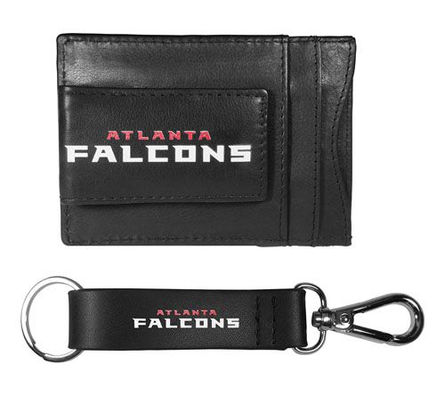 Siskiyou Sports NFL Leather Cash Cardholder & Strap Key Chain — View 25