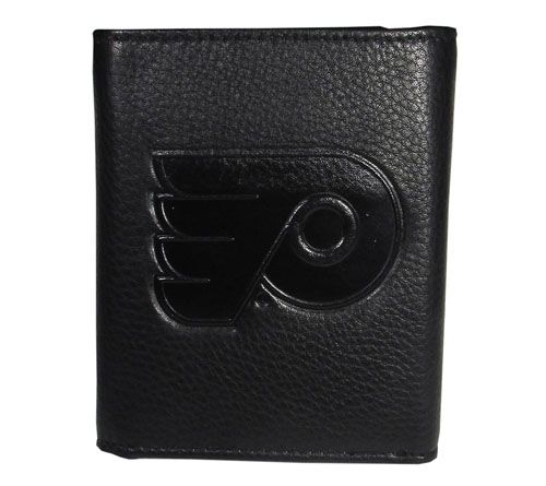 Siskiyou Sports NHL Embossed Leather Tri-fold Wallet — View 2
