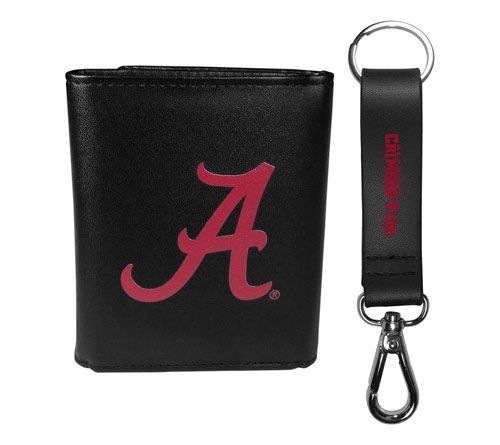 Siskiyou Sports College Leather Tri-Fold & Strap Key Chain — View 7
