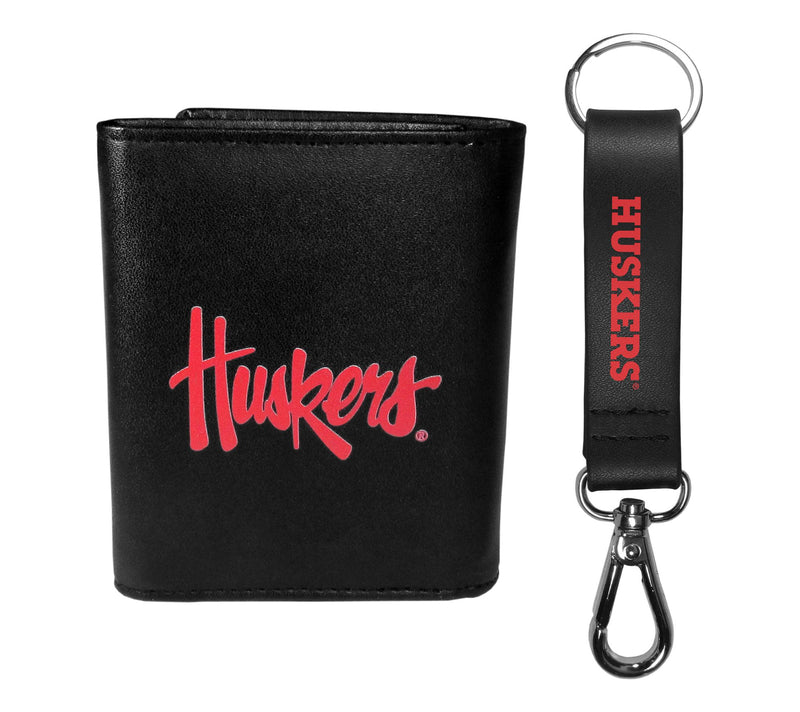 Siskiyou Sports College Leather Tri-Fold & Strap Key Chain — View 27
