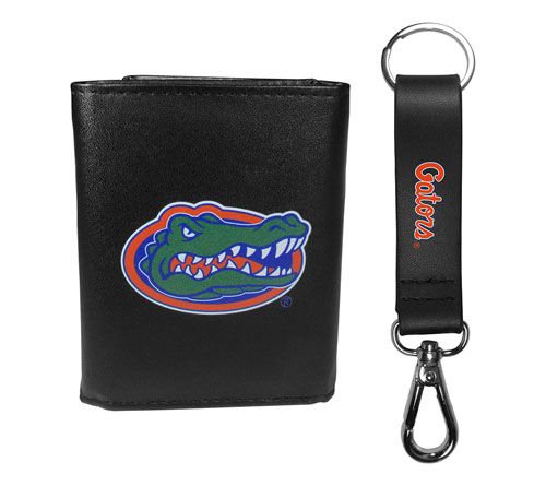 Siskiyou Sports College Leather Tri-Fold & Strap Key Chain — View 9