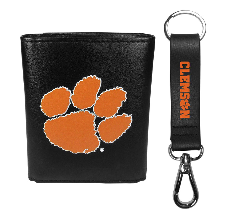 Siskiyou Sports College Leather Tri-Fold & Strap Key Chain — View 37