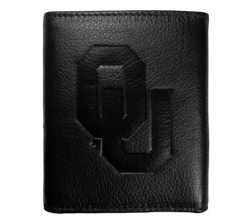 Siskiyou Sports College Embossed Leather Tri-fold Wallet — View 5