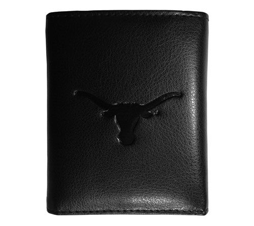 Siskiyou Sports College Embossed Leather Tri-fold Wallet — View 14