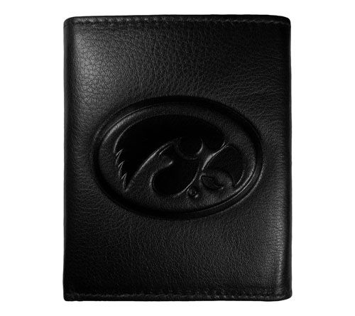 Siskiyou Sports College Embossed Leather Tri-fold Wallet — View 17