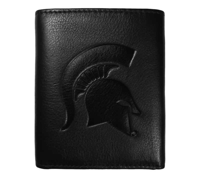 Siskiyou Sports College Embossed Leather Tri-fold Wallet — View 37