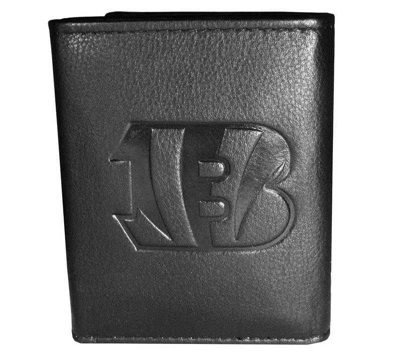 Siskiyou Sports NFL Embossed Leather Tri-fold Wallet — View 34