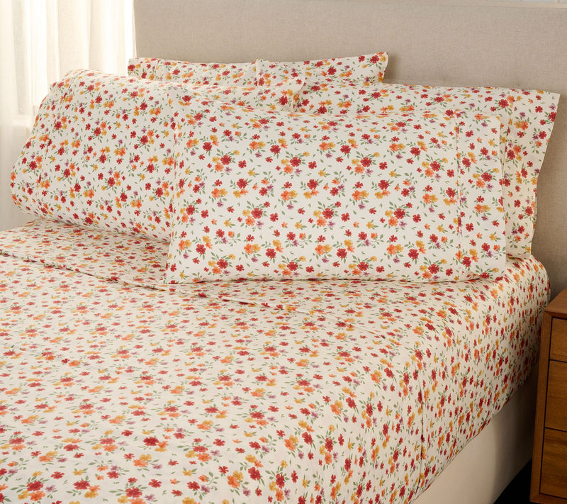 HomeReflections 1200TC Cotton Blend Sheet Set with Extra Cases — View 19
