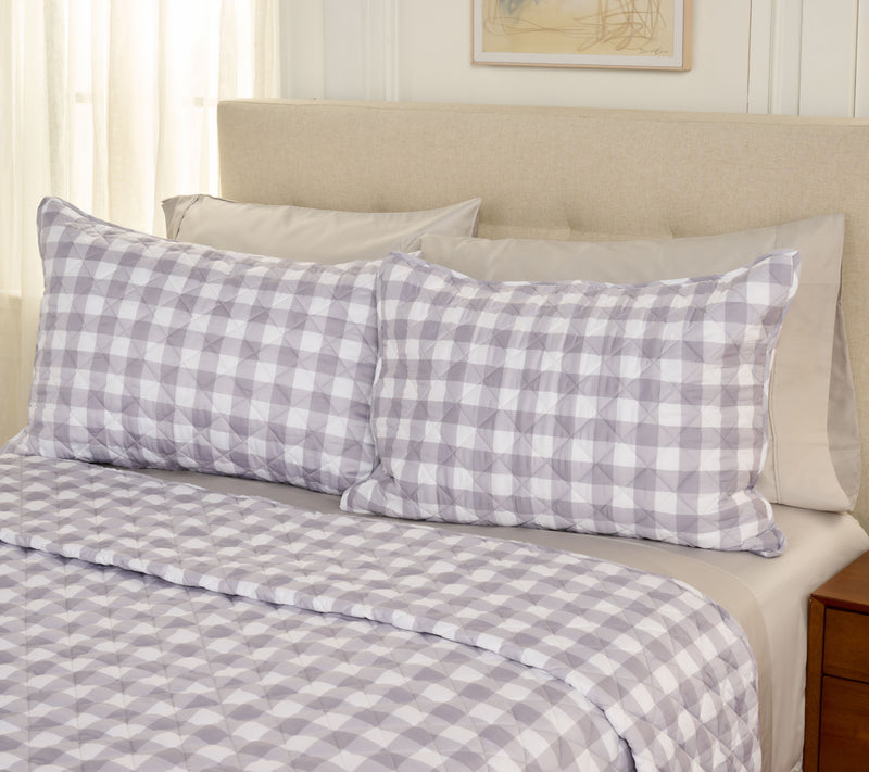 Martha Stewart 3-Piece Coverlet and Sham Set - King — View 3