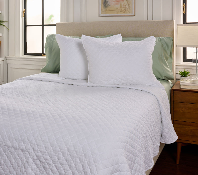 Mrs. H by Dee Hilfiger Coverlet and Sham Set — View 5