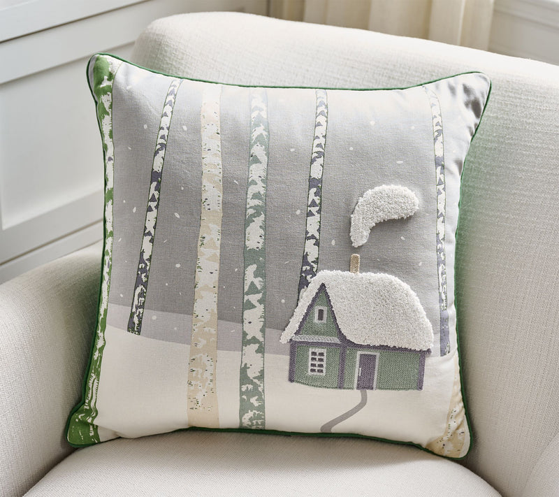 Martha Stewart 18x18 Decorative Holiday Pillow — View 6
