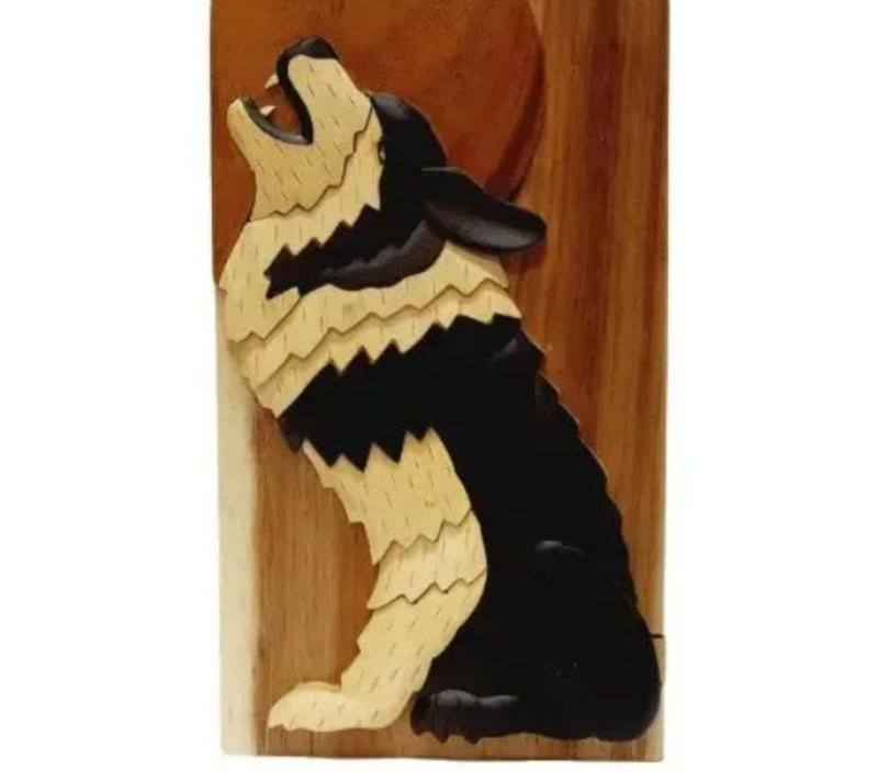 Carver Dan's Howl at the Moon Puzzle Box — Main view