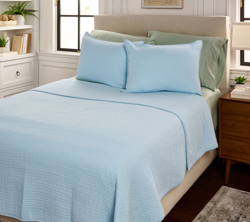 Northern Nights Triple Layer Cotton Blanket & Sham Set - Queen — View 3