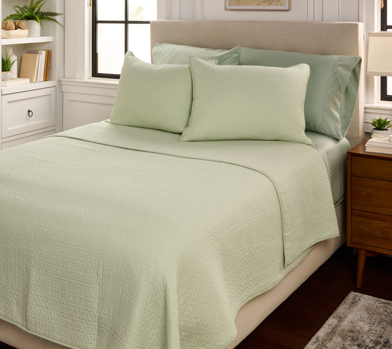 Northern Nights Triple Layer Cotton Blanket & Sham Set - King — View 9