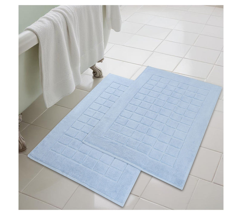 Superior 2 Piece Nora Cotton Absorbent Geometric Bathmats Set — View 32