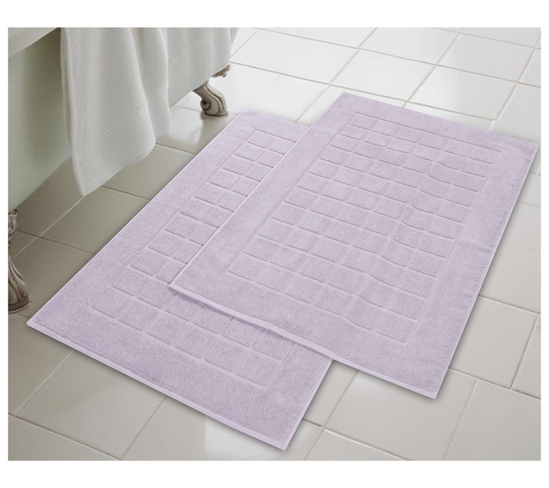 Superior 2 Piece Nora Cotton Absorbent Geometric Bathmats Set — View 33