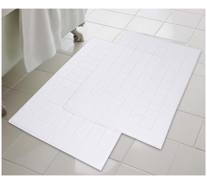 Superior 2 Piece Nora Cotton Absorbent Geometric Bathmats Set — View 42