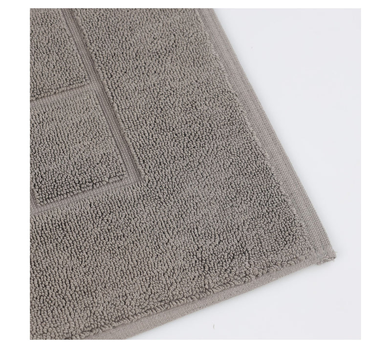 Superior 2 Piece Nora Cotton Absorbent Geometric Bathmats Set — View 4