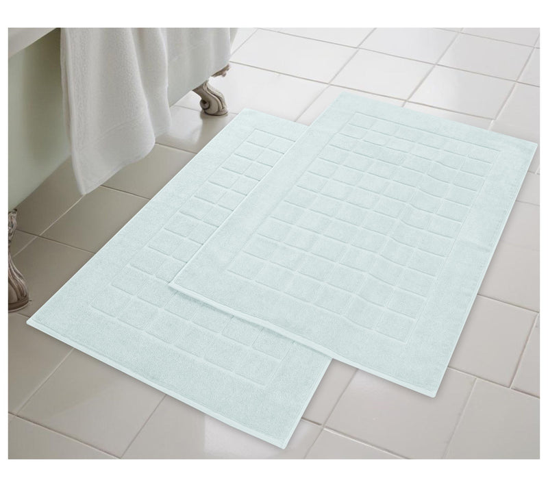 Superior 2 Piece Nora Cotton Absorbent Geometric Bathmats Set — View 45