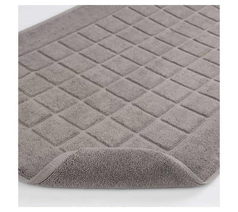 Superior 2 Piece Nora Cotton Absorbent Geometric Bathmats Set — View 3