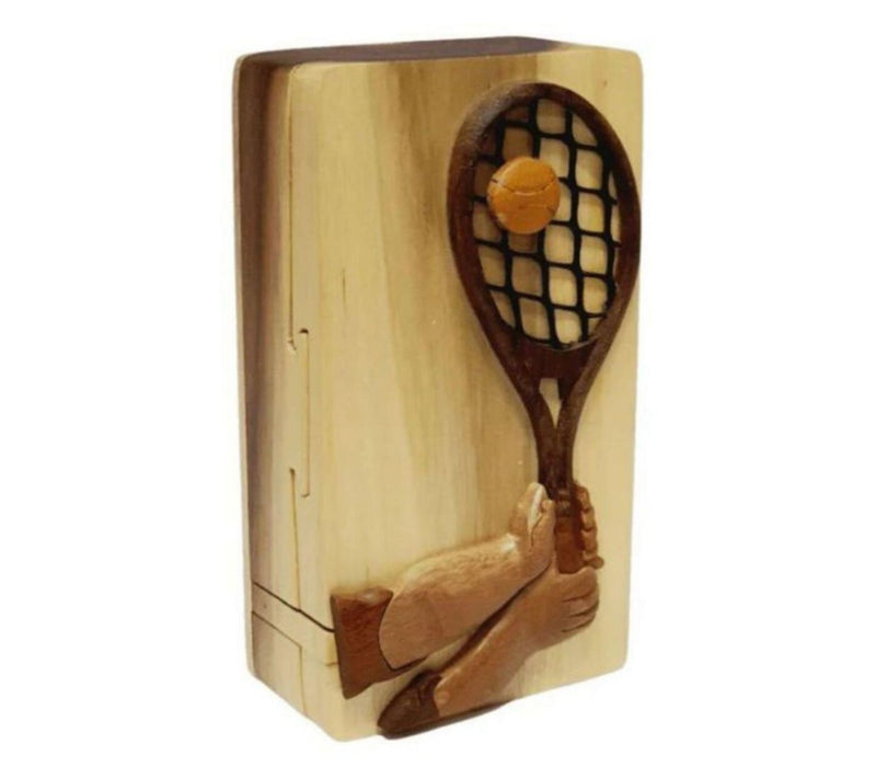 Carver Dan's Tennis Puzzle Box — Main view