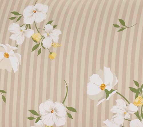 Home Reflections Floral Stripe Comforter & Sham Set- King — View 6