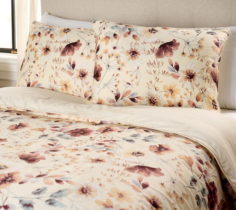 Northern Nights Painterly Floral Comforter & Sham Set- King — Main view