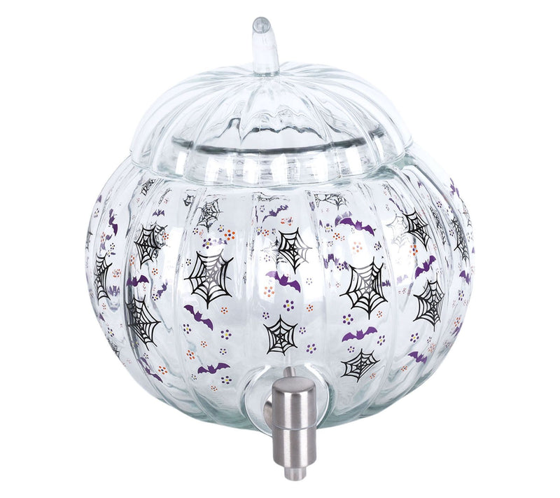 Temp-tations 1.5-Gallon Glass Pumpkin Drink Dispenser — Main view