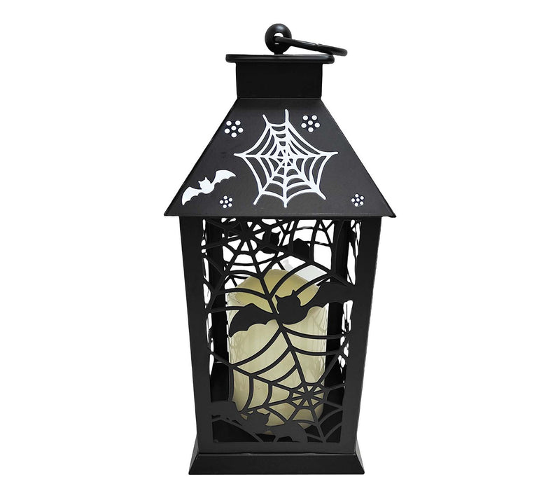 Temp-tations Seasonal 11" Lantern with Cutouts — View 3