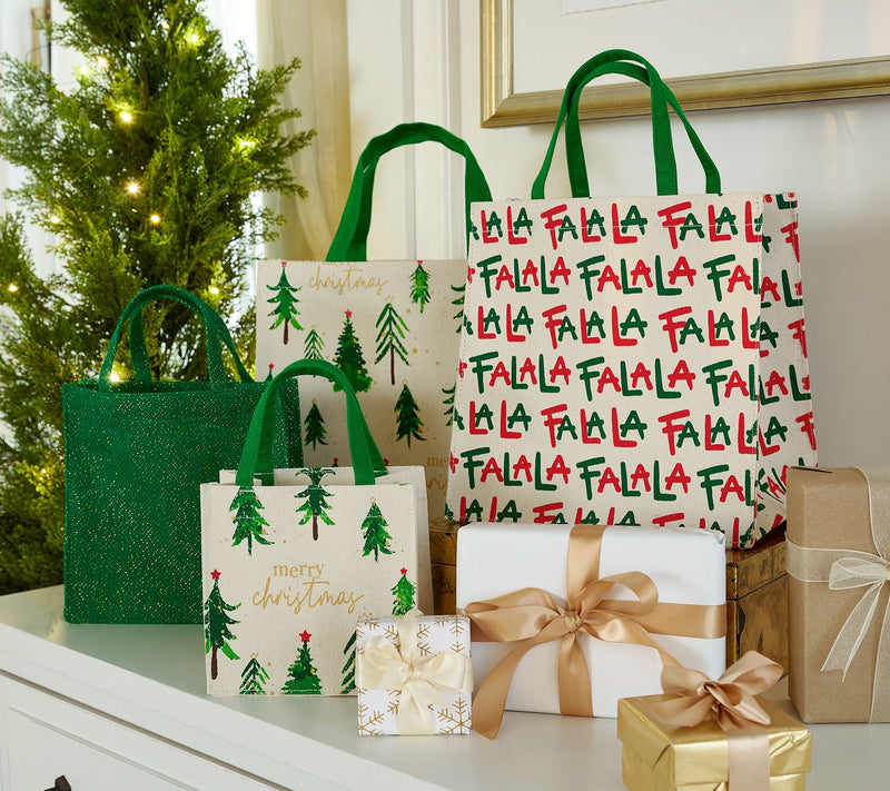 Kringle Express 24-pc Reusable Gift Totes & Hang Tags — View 8