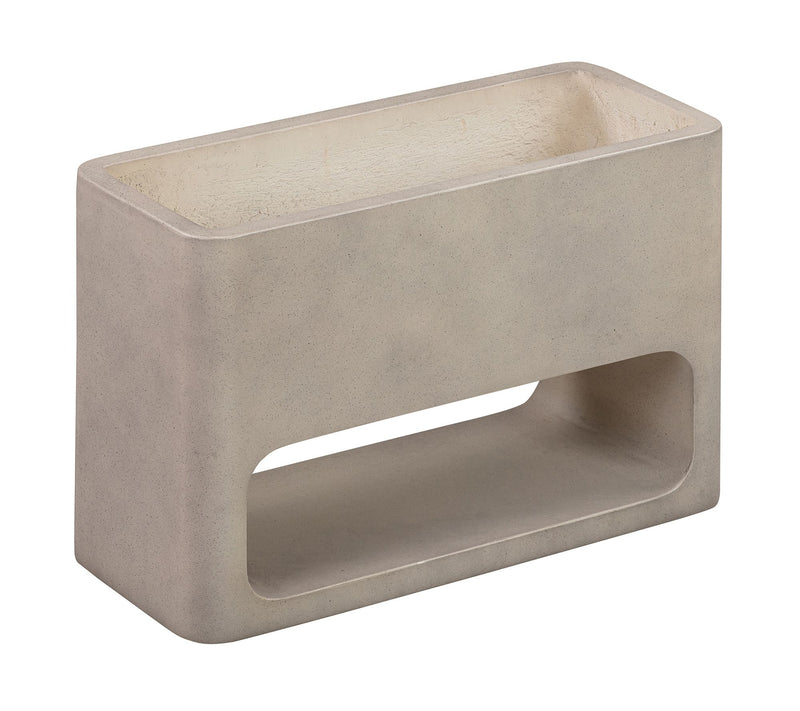 Armen Living Sunstone Indoor / Outdoor Planterin Concrete — View 7