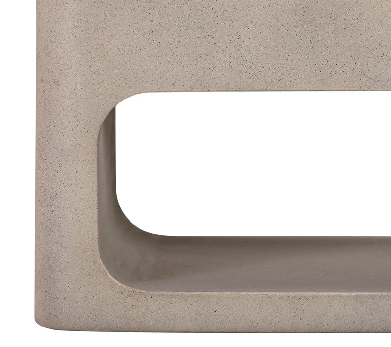 Armen Living Sunstone Indoor / Outdoor Planterin Concrete — View 8