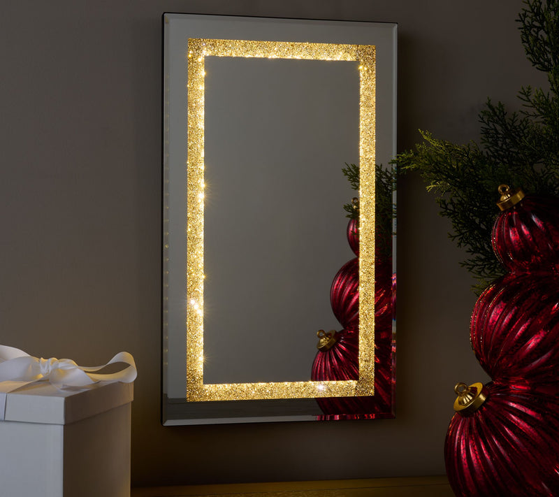 12x20 Illuminated Rectangular Mirror by Valerie — View 3