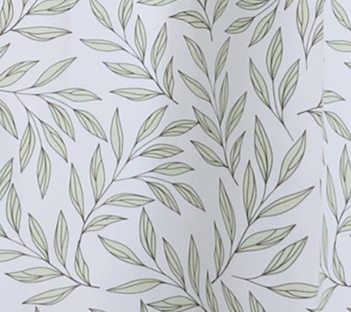 Home Reflections Shower Curtain, Liner, 12 Hooks & Bathmat — View 8