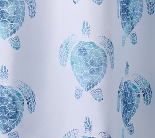 Home Reflections Shower Curtain, Liner, 12 Hooks & Bathmat — View 2