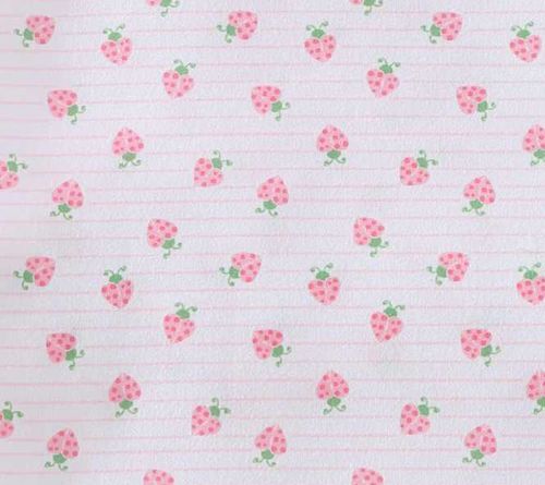 Laura Ashley Sweet Lady Bugs Pink-Green Twin Sheet Set — View 9