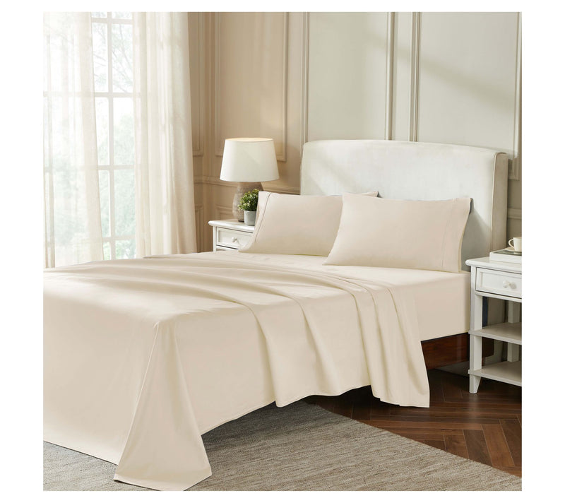 Superior Egyptian Cotton 850-TC Solid Bed SheetSet, Twin XL — View 2