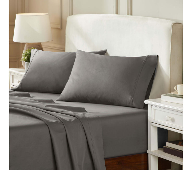 Superior Egyptian Cotton 850-TC Solid Bed SheetSet, Queen — View 15
